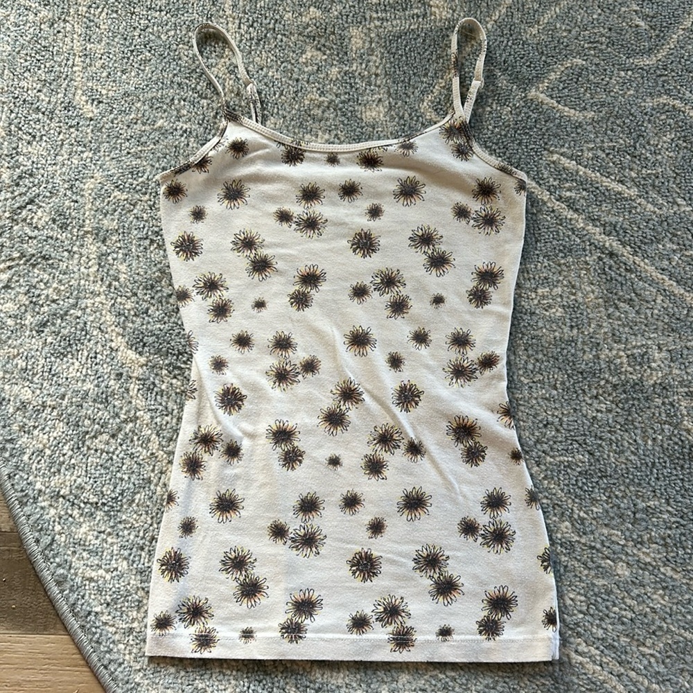 Noelle daisy fitted tank/cami